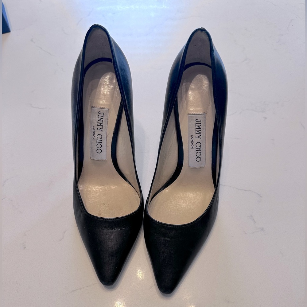 Jimmy Choo Romy black heels size 35.5